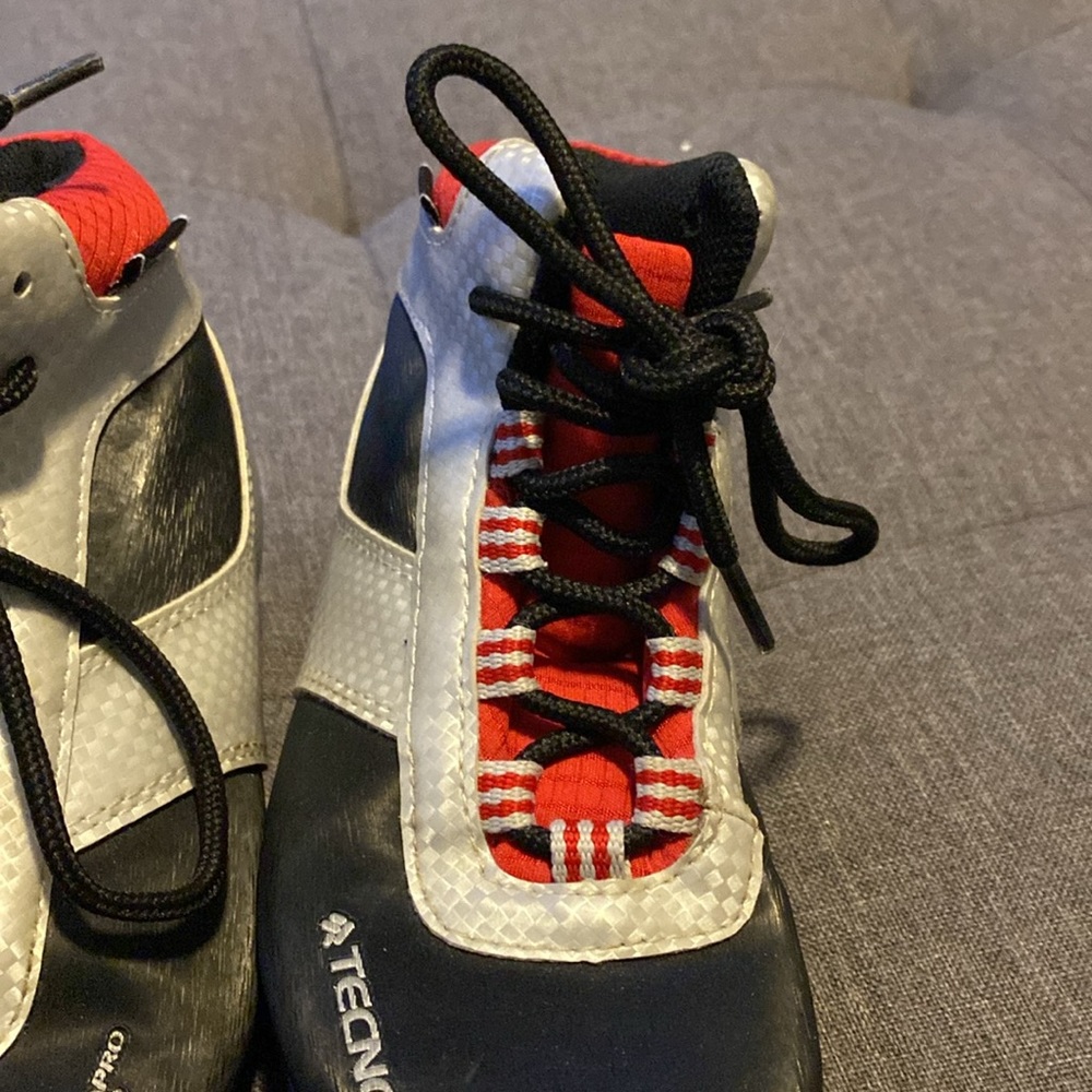 Tecno Pro Junior Cross Country Ski Boots Size 31 / Kids 13/13.5 SNS Profil XC - Picture 13 of 14